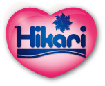 Hikari Sales USA fish and reptile foods showing pink heart logo