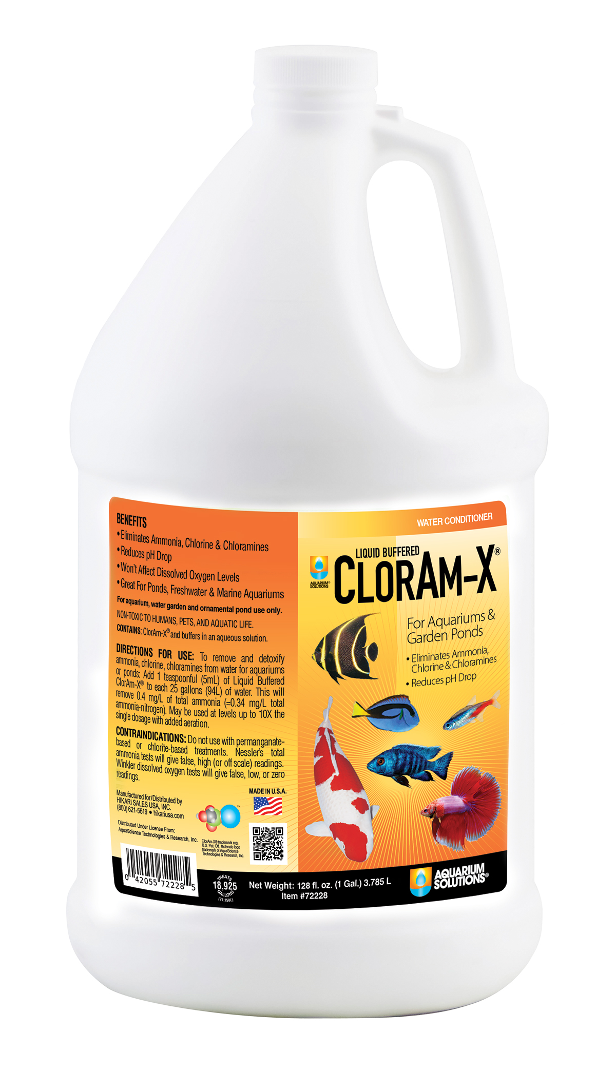 Hikari ClorAm-X Patented Ammonia Remover - 16 Oz
