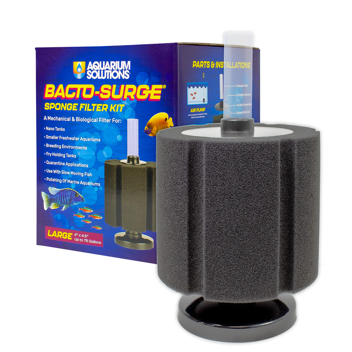 Bacto-Surge™ Sponges - Hikari Sales USA